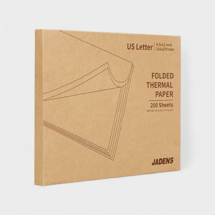 Thermal Letter Size Paper 1-Box Suit PDA4 Printer