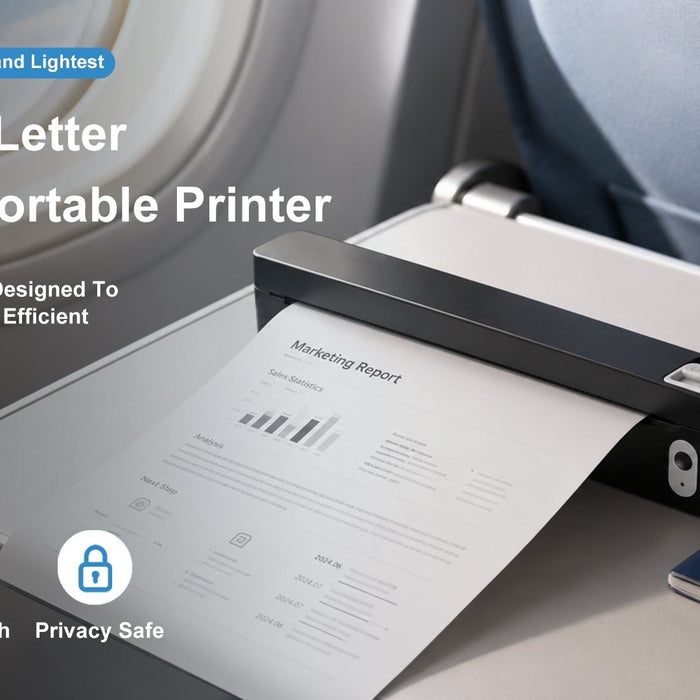 JADENS JD-166: The World's Smallest & Lightest Inkless Portable Printer