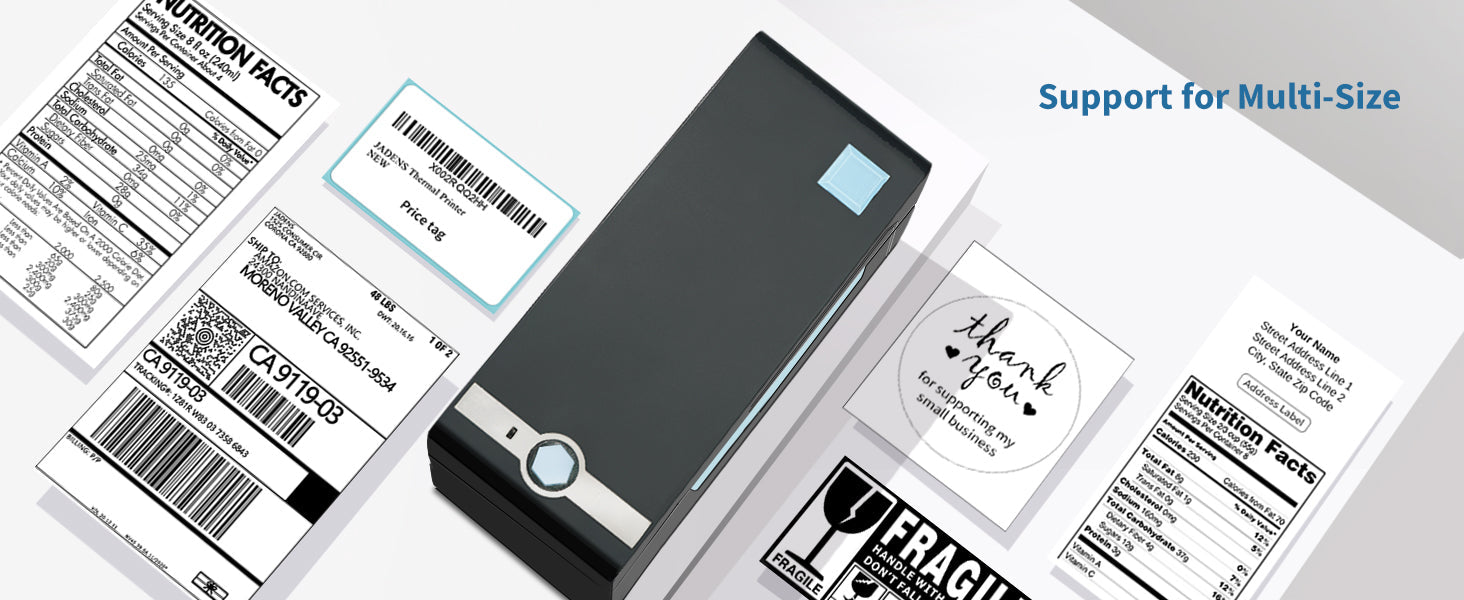 Why the JADENS 268BT Thermal Shipping Label Printer Is a Smart Choice for Small Businesses