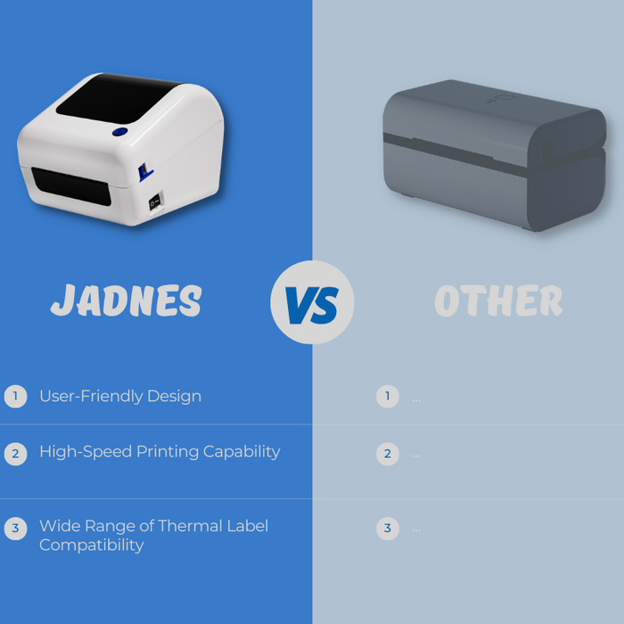 JADENS vs. Tordorday: Which Thermal Shipping Label Printer Reigns Supreme?
