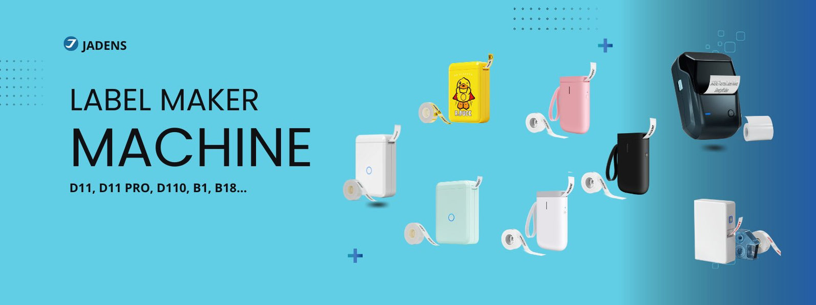 Label Makers Smarter, lighter and better in print labels — JADENS