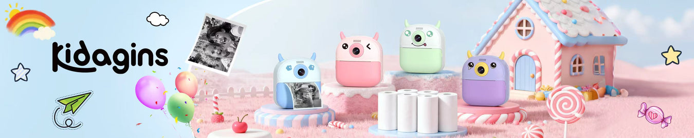 Kids Instant Camera Printer