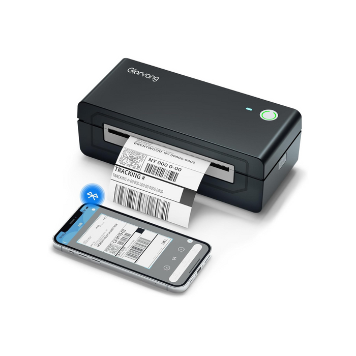 Gloryang 668BT Bluetooth Thermal Shipping Label Printer