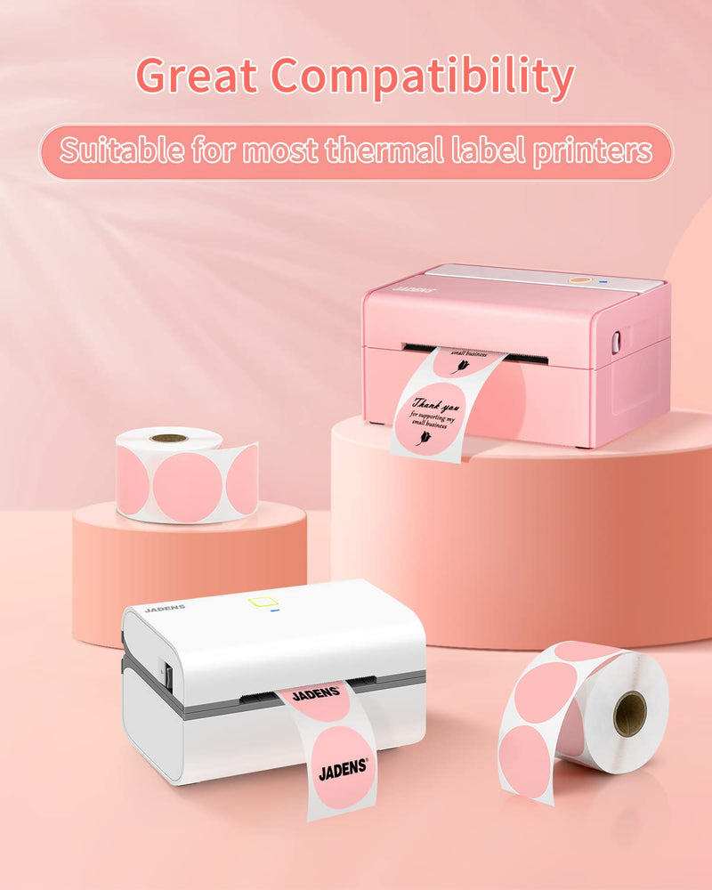 Circle Sticker Label Suitable for most Bluetooth Label Printer