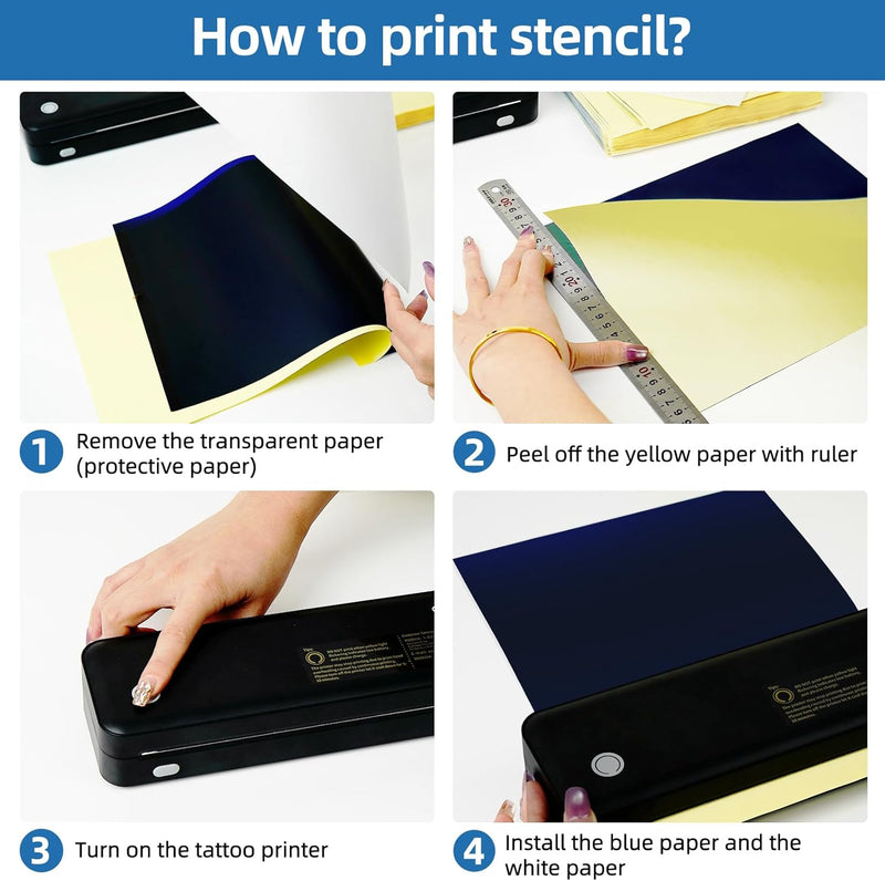 Thermal Tattoo Transfer Paper