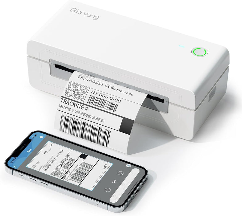 Gloryang 668BT Bluetooth Thermal Shipping Label Printer