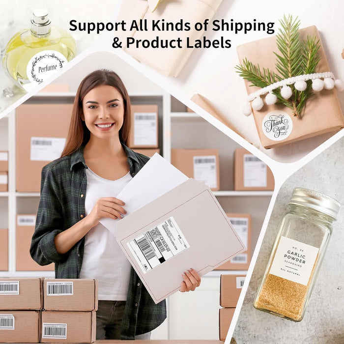 Gloryang 668BT Bluetooth Thermal Shipping Label Printer