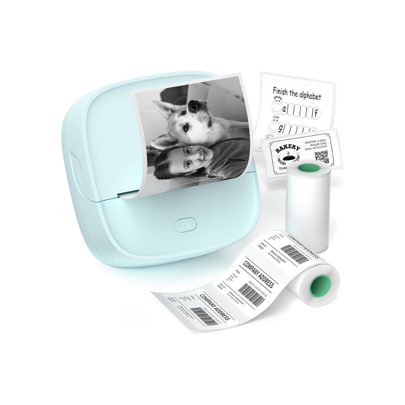 JD-23 Mini 2 Inch Thermal Sticker Printer Green
