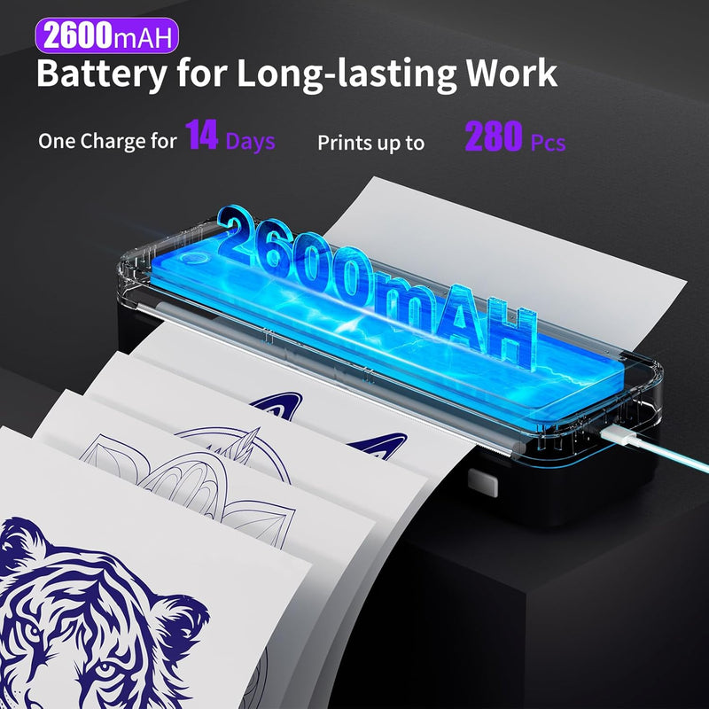JADENS JD-116 Bluetooth Thermal Tattoo Stencil Printer