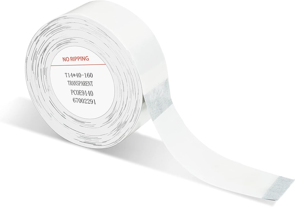 Transparent Label Maker Tape 14x40mm