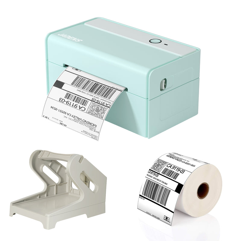 JADENS 468BT 4X6'' Thermal Shipping Label Printer Kit
