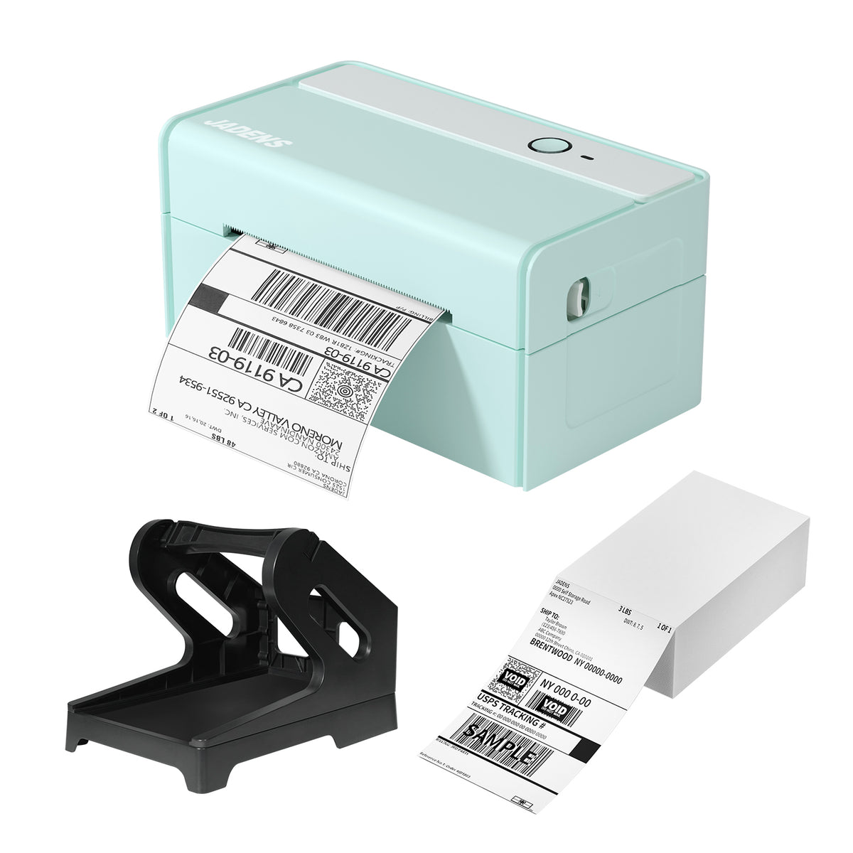 JADENS 468BT 4X6'' Thermal Shipping Label Printer Kit