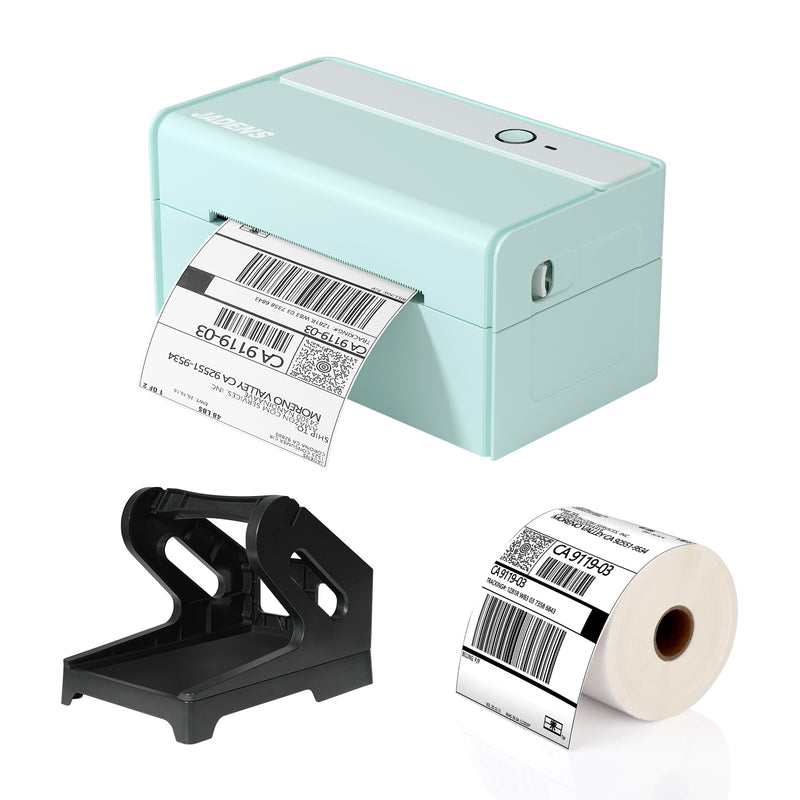 JADENS 468BT 4X6'' Thermal Shipping Label Printer Kit