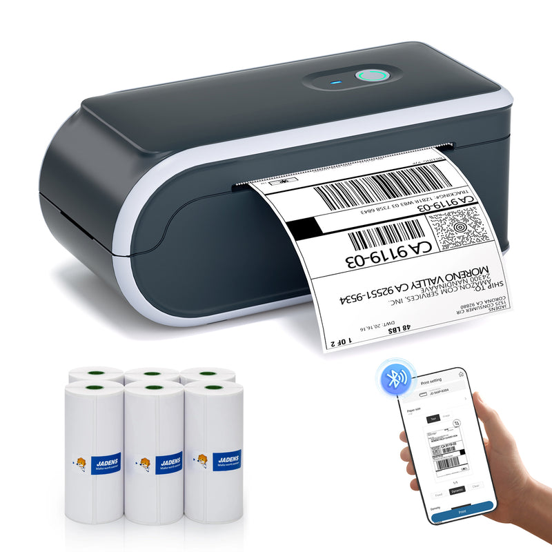 JADENS 568P Battery Powered Thermal Printer