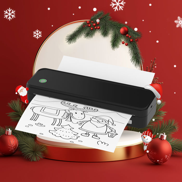 JADENS PD-A4 Bluetooth Thermal Portable Printer Support US Letter