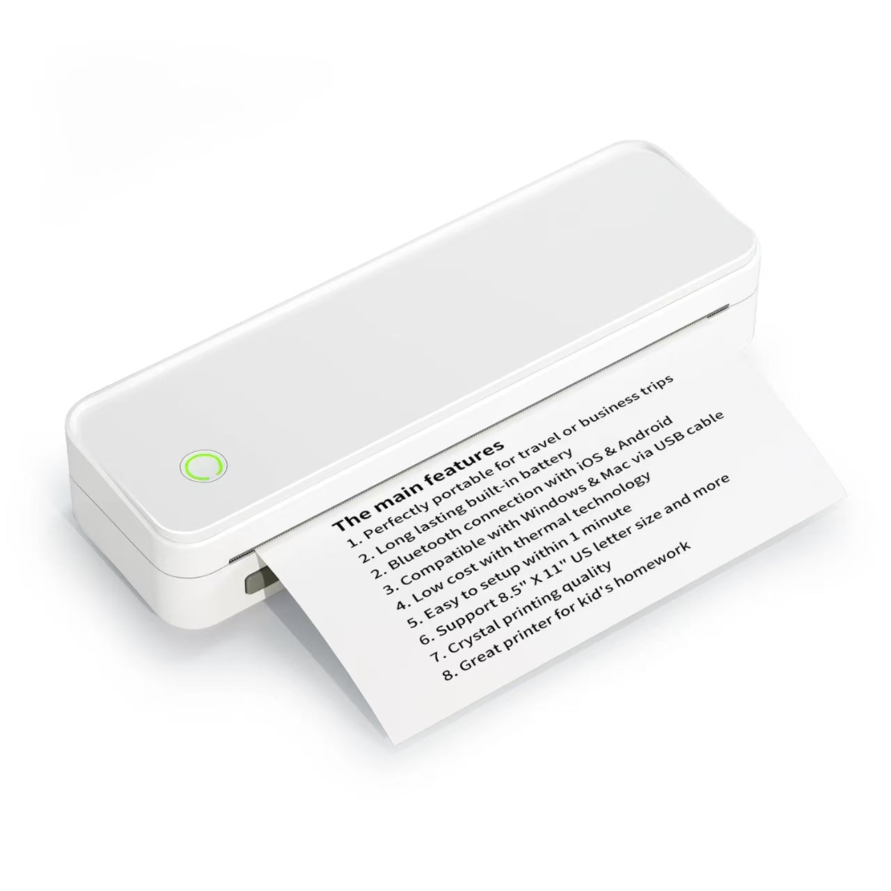 Portable Thermal A4 Printer