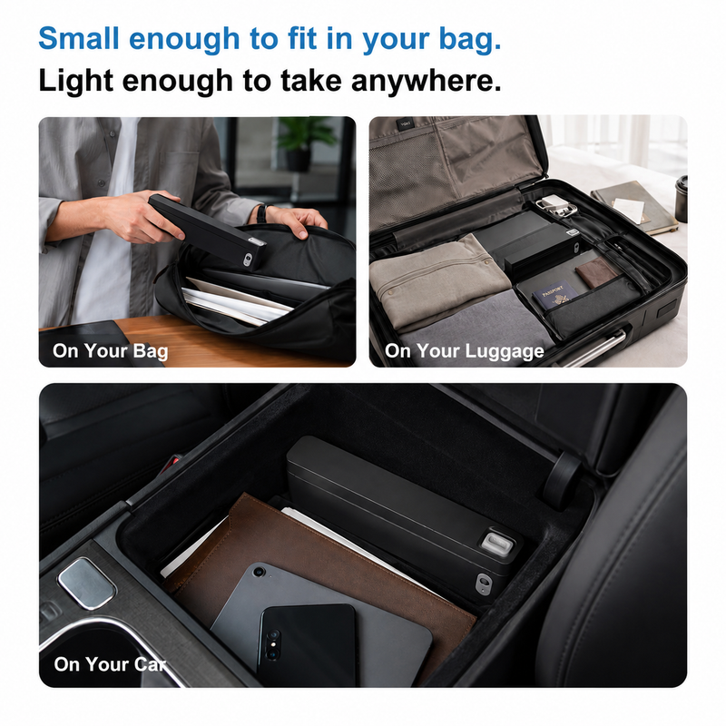JADENS JD-166 Next-Generation World's Smallest Inkless Portable Printer