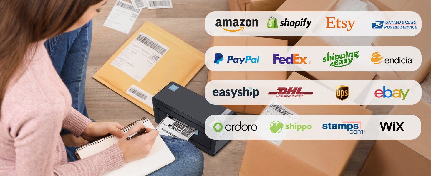 Jadens-thermal-bluetooth-printer-268BT-compatible-multiple shipping platforms-USPS-UPS