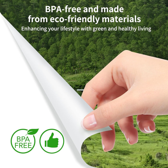 JADENS 8.5''x11'' US Letter Size Quick-Dry Thermal Printer Paper