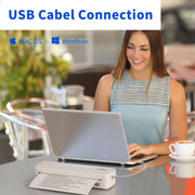 Portable Thermal Printer PDA4 Can Use USB Connect With Phone Computer