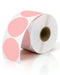 Round Shipping Label 2 inch Pink