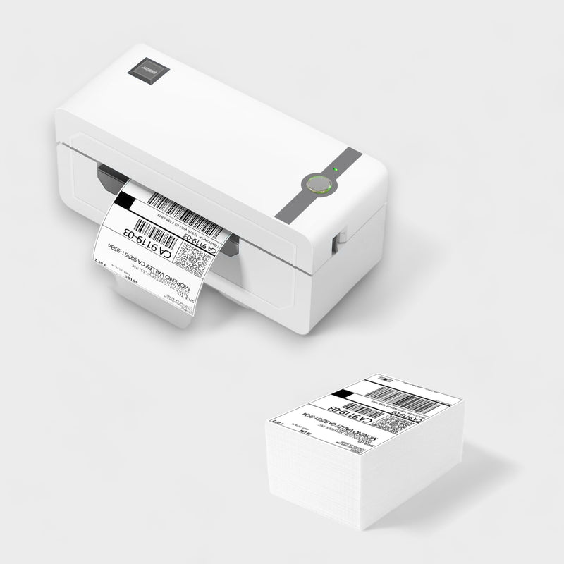 JADENS 268BT Bluetooth Thermal Shipping Label Printer  Support 4x6'' & More Size Labels