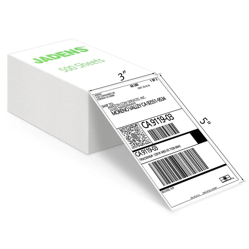 JADENS Thermal Shipping Labels Collection