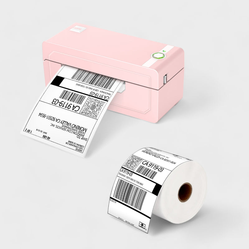 JADENS 268BT Bluetooth Thermal Shipping Label Printer  Support 4x6'' & More Size Labels