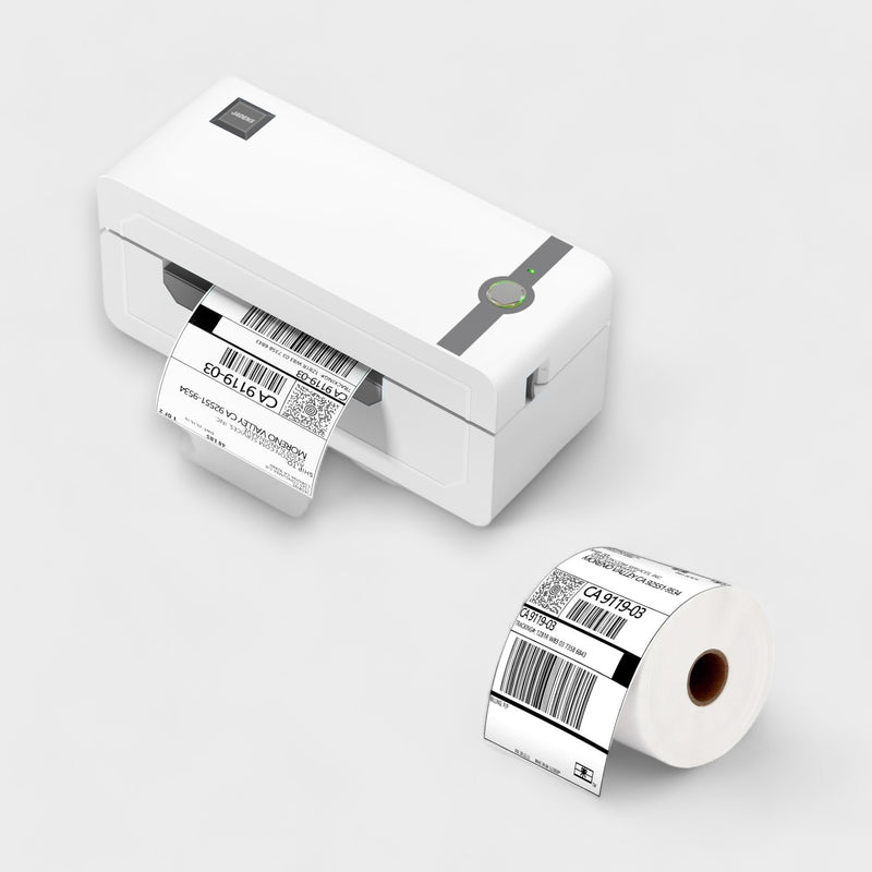 JADENS 268BT Bluetooth Thermal Shipping Label Printer  Support 4x6'' & More Size Labels