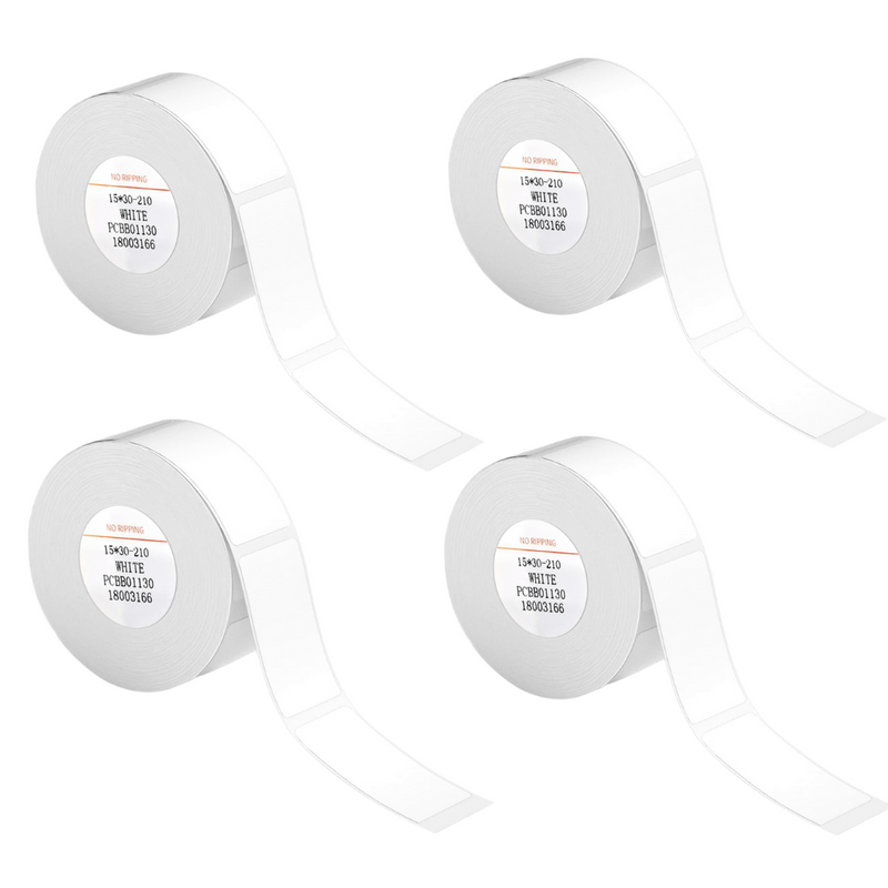 JADENS D110/D11 Label Maker Tape White