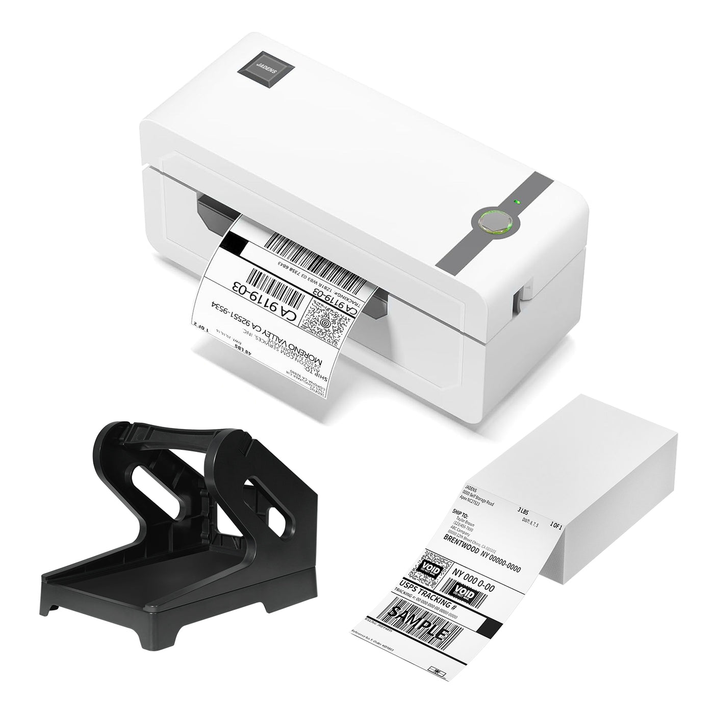 Kit Desktop Label JADENS 268BT 4X6'' Thermal Label Printer Kit
