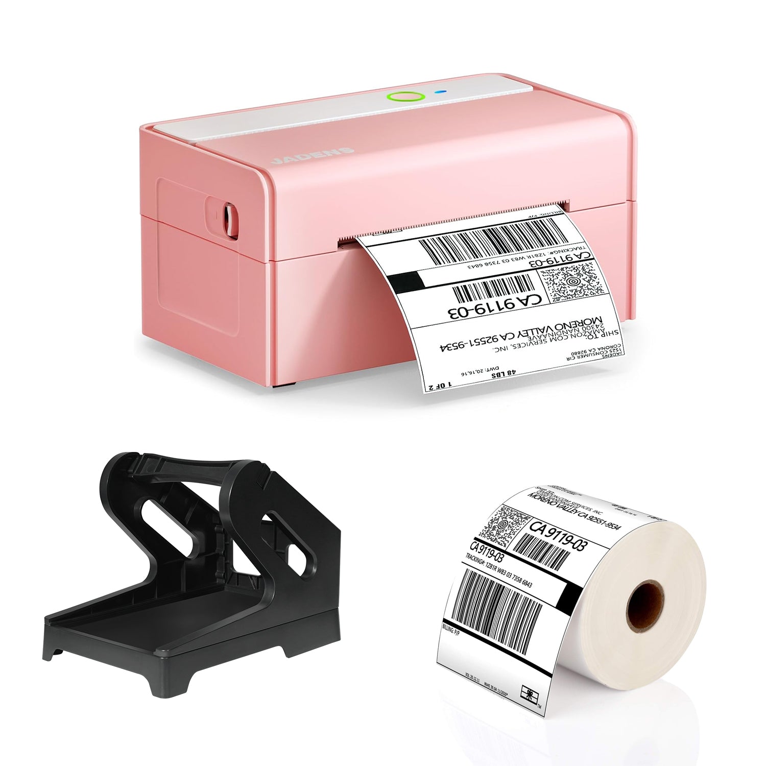 JADENS 468BT 4X6'' Thermal Shipping Label Printer Kit
