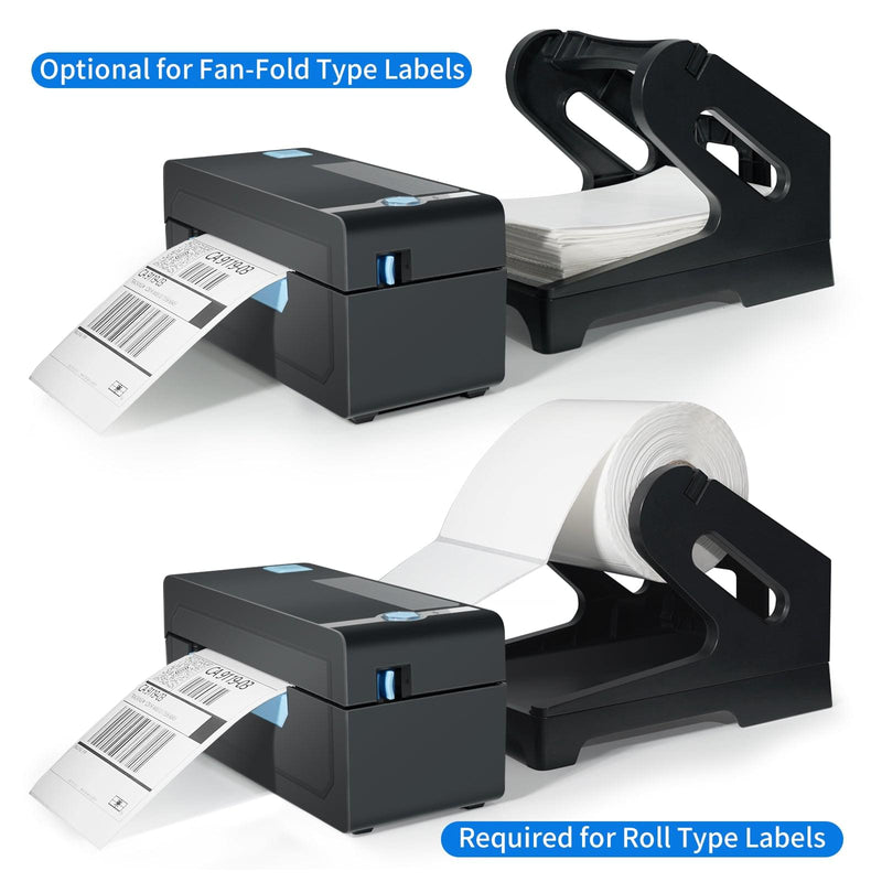 JADENS Label Holder - for Rolls and Fan-fold Labels (label not included)
