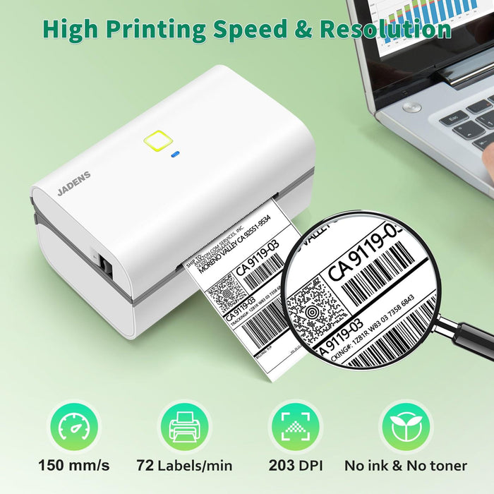 3 Inch Shipping Label Printer High Print Speed