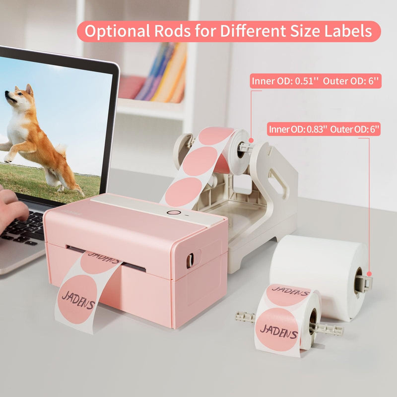 JADENS Label Holder - for Rolls and Fan-fold Labels (label not included)