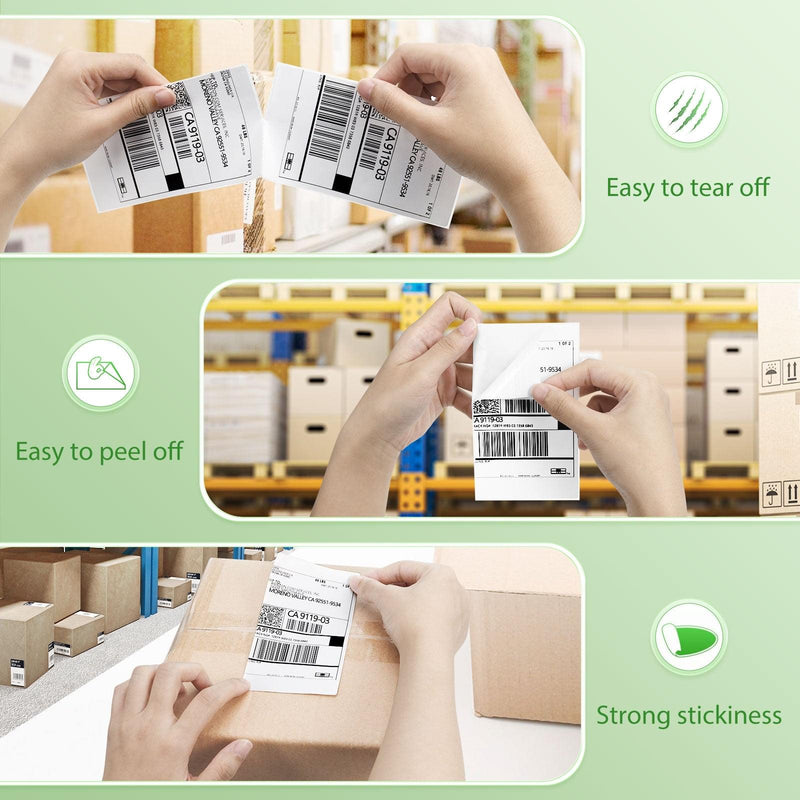 JADENS 3x5 Inch Thermal Shipping Labels for Labelling Printer