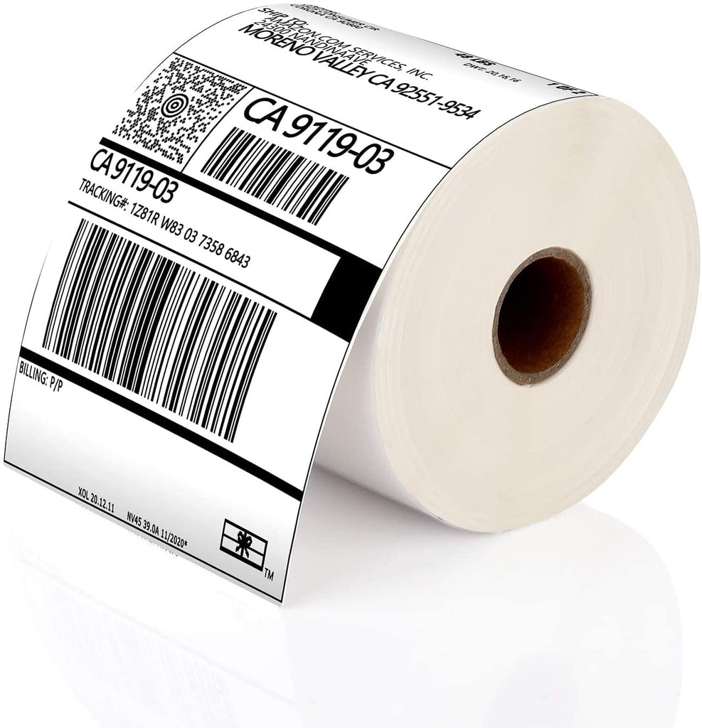 4x6" Thermal Shipping Labels Roll
