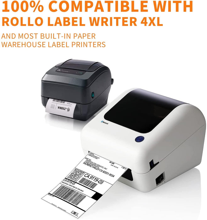 JADENS 4x6" Thermal Shipping Labels -  Roll (350 Labels)