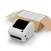 Free Label Printer 168BT White with 12fans label