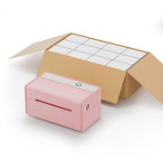 Free Label Printer 468BT Pink with 12Fans label
