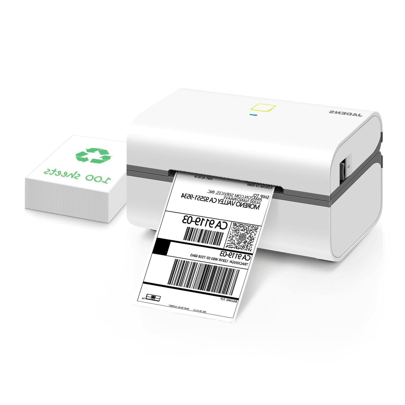 Bluetooth Shipping Label Printer 328BT White (3x5 inch labels & smalle