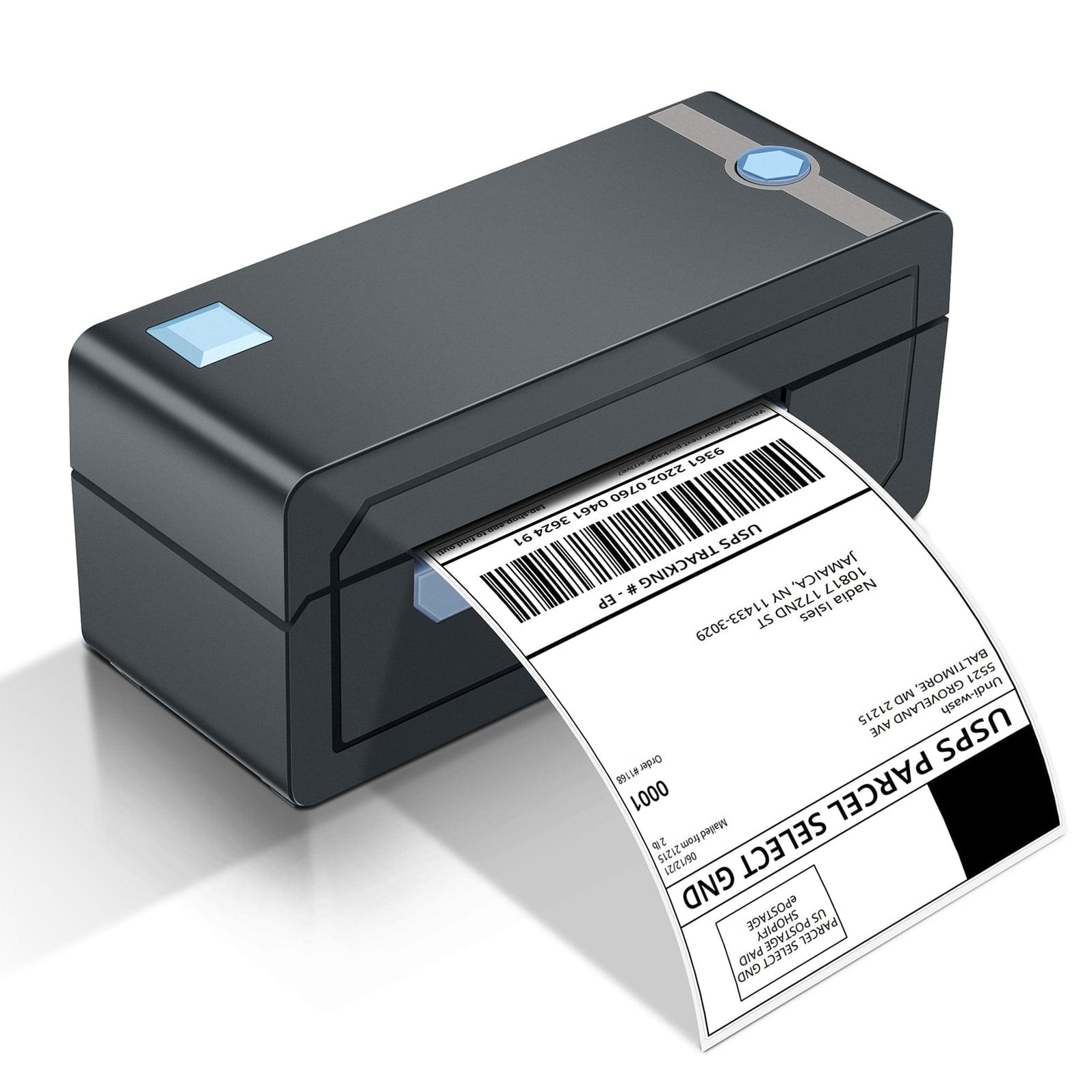 Shipping Label Printer Bluetooth Print for Main Shipping Company 268BT ...