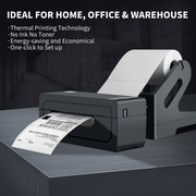 Bluetooth Shipping Label Printer 268BT with jadens holder