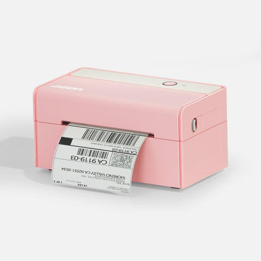 Jadens Shipping Label Printer 468BT Pink Model