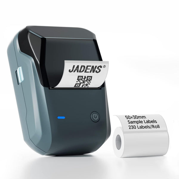 Helt vildt subtraktion Tilføj til Jadens Label Maker B1 - Bluetooth 2-Inch Printer for Barcode, Address, —  JADENS